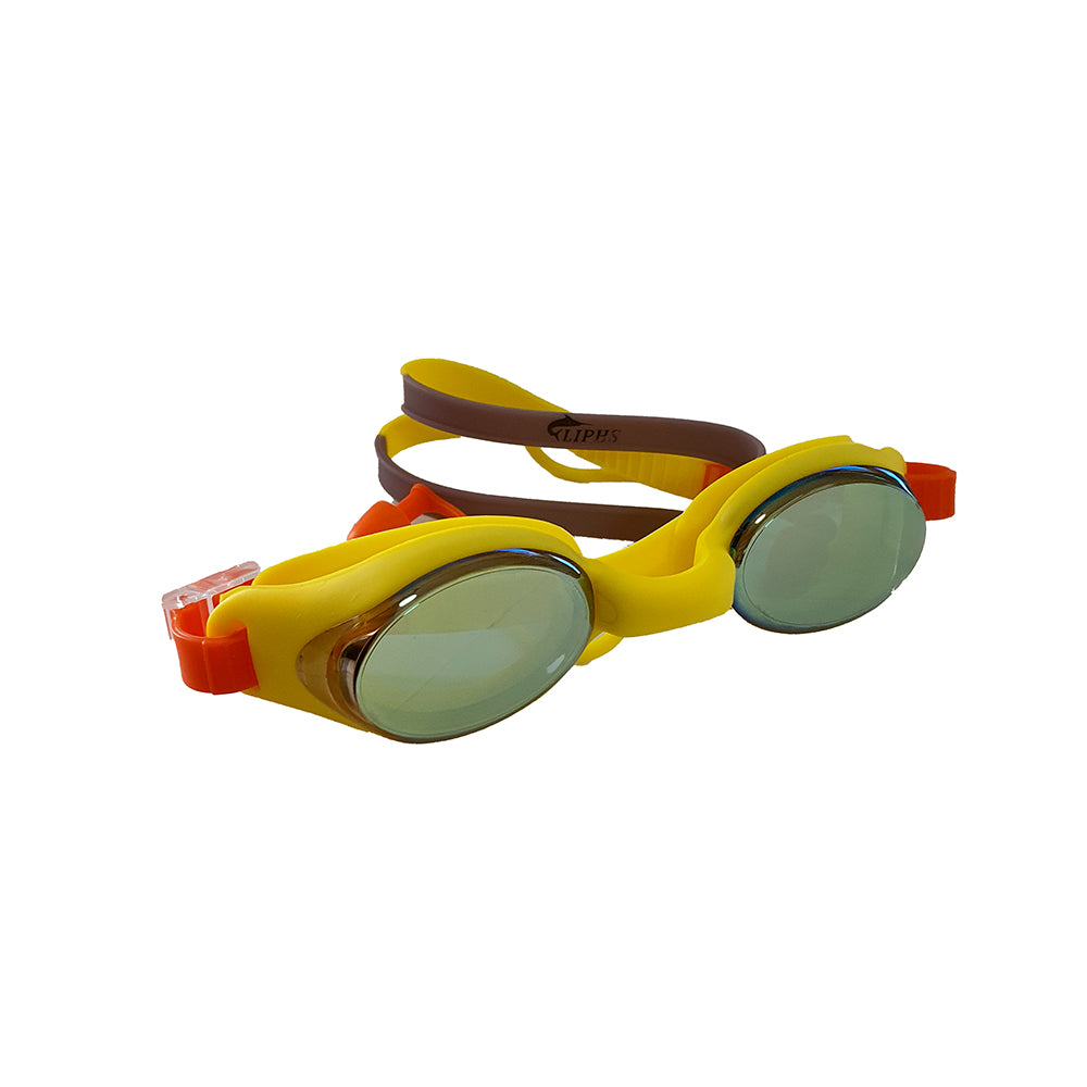 Mirrored Swim Goggles with earplugs