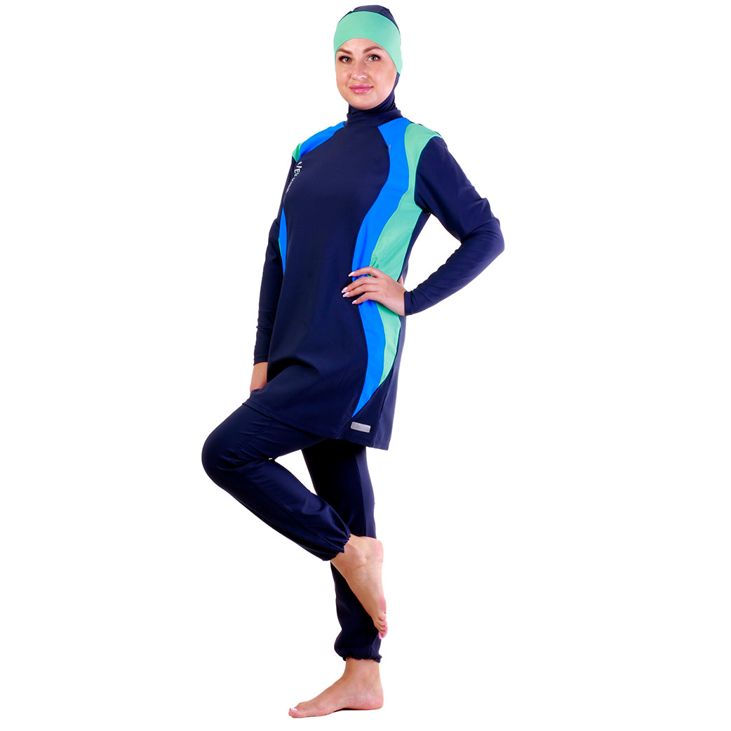 Veilkini Sporty Look Full Cover Swimsuit