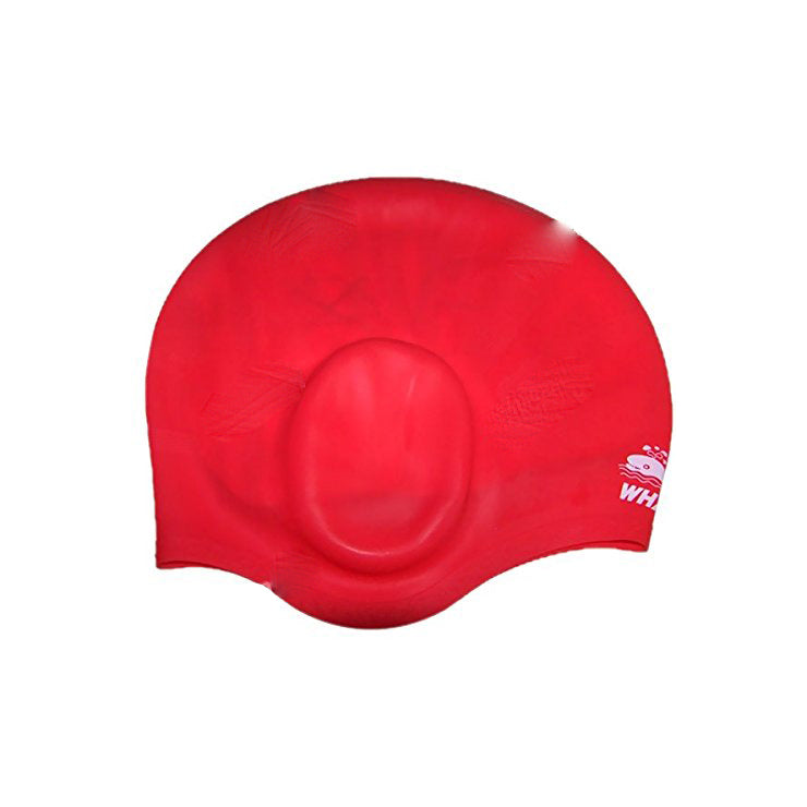 Adult Swim Cap with Ear Cup