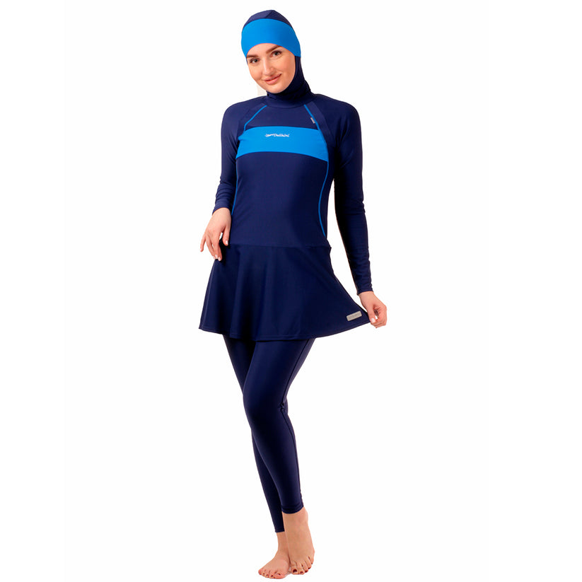 BURKINI Sporty Fit Full Cover Swimsuit – VEILKINI