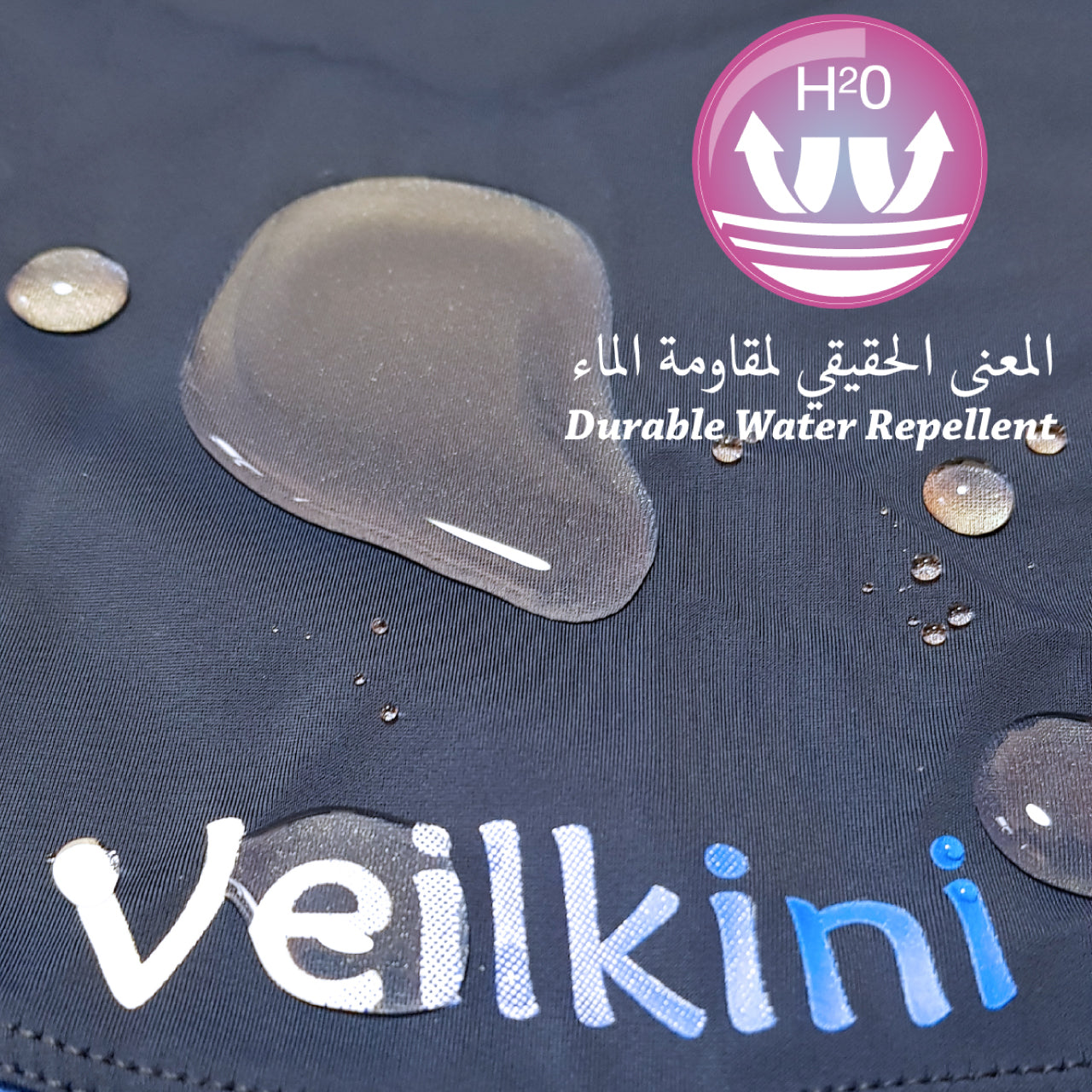 Veilkini Full Cover Swimsuit Sportive